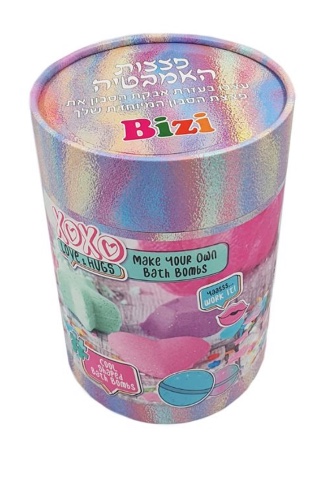 יצירת פצצת אמבטיה בדלי גדול