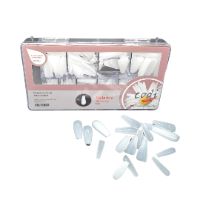 קופסא לציפורניים בלרינה חלבי (500 יחידות)