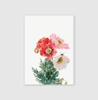 אביב הגיע- הדפס ציור על נייר