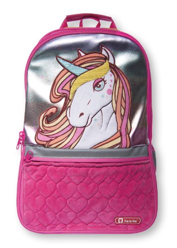 S.B.S תיק  Lucky 2021 יוניקורן פסים