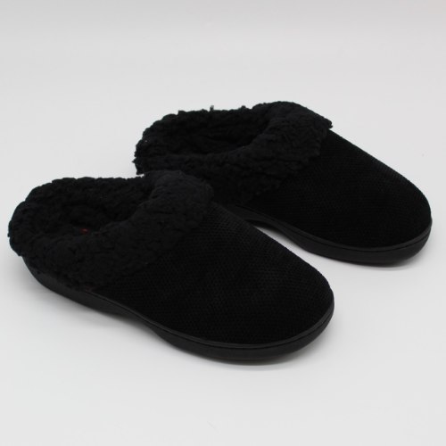 נעלי בית מחממות לנשים שחור
