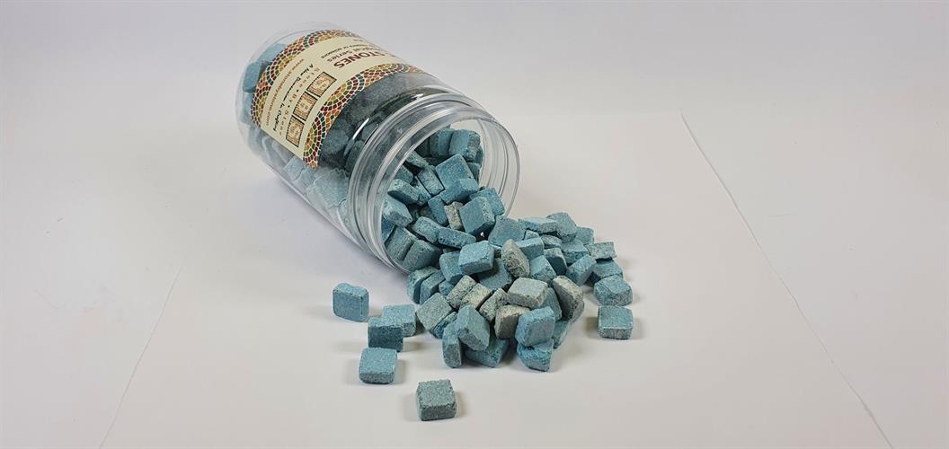 פסיפס אבן כחול בהיר 014 - 300 גר'