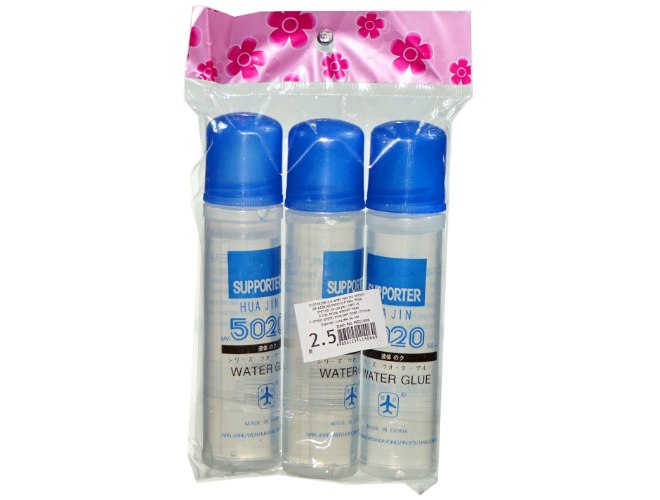 דבק שקוף 50מ"ל שלישיה