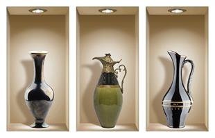 שלישיית נישות אגרטלים עתיקים דגם 330