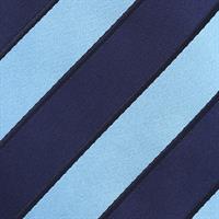 עניבה פסים כחול תכלת