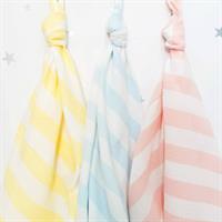 שמיכת טטרה גדולה ורוד פסים