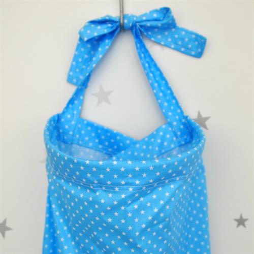 סינר הנקה כחול כוכבים