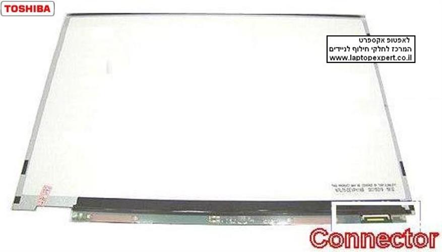 מסך להחלפה במחשב נייד טושיבה Toshiba PORTEGE R500 R600 R700 LTD121EWEK , LT121EE01000 Matte 1280X800 Screen
