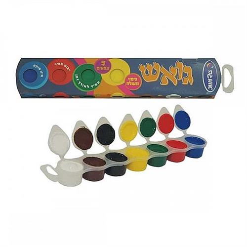 מארז 7 צבעי גואש
