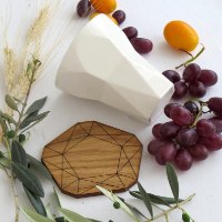 כוס קידוש -קרמיקה לבנה