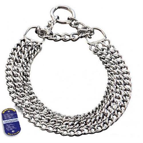 קולר חצי חנק מתכת 3 שורות H.S