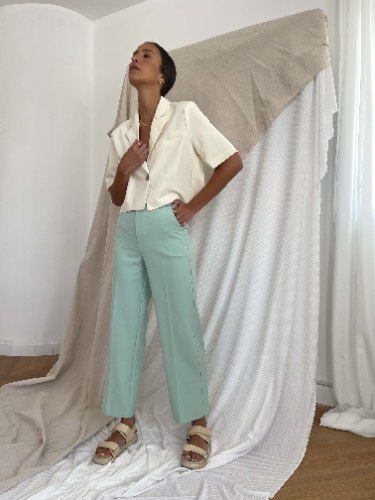 מכנסי אוהיו מחויטים