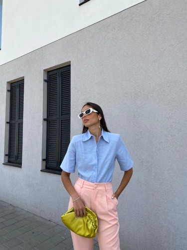 חולצת לילי תכלת