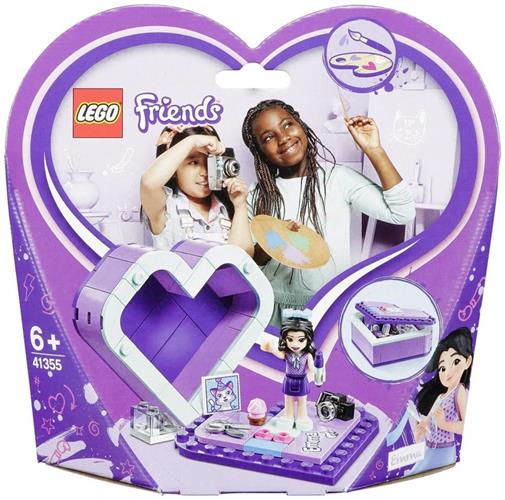 לגו חברות קופסאת הלב של אמה 41355