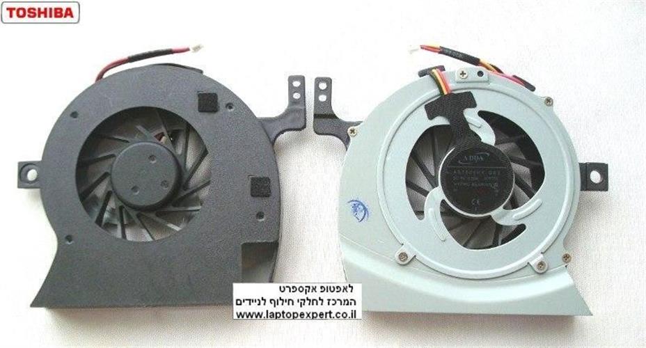 מאוורר למחשב נייד טושיבה Toshiba Satellite L645 / L600 / L600D / L630 / L640 / C600D / C640 / Cpu Fan 3ITE2TA0I40 / AB7805HX-GB3