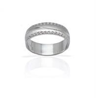 טבעת נישואין מעוצבת  - דגם M559