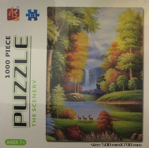 פאזל 1000 חלקים יער