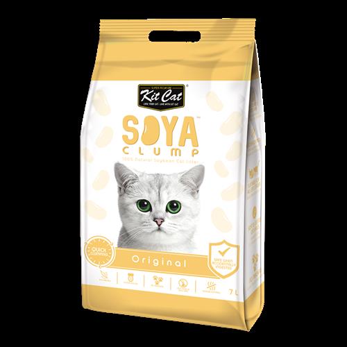 מתגבש לחתול על בסיס סויה ללא ריח 7 ליטר