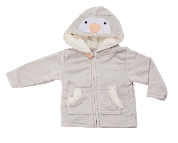 קפוצון פרווה אפרוח - אפור