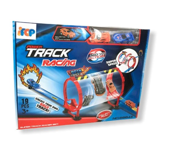 מסלול מכוניות 360 x2 -כולל 2 רכבים