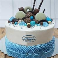 קלף מגה מדורג ליצירה מדרגות בעוגה | קלף להחלקת עוגה | משטח ליצירת קומות בעוגות קרם