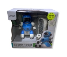 רובוט כדורגל יחיד כתום/שחור