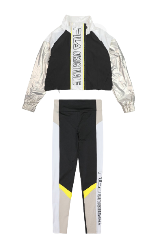 חליפת ספורט FILA ניילון 4Y-16Y צהוב כסף