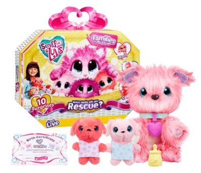 בובת פרווה לאימוץ- משפחות אריזה גדולה