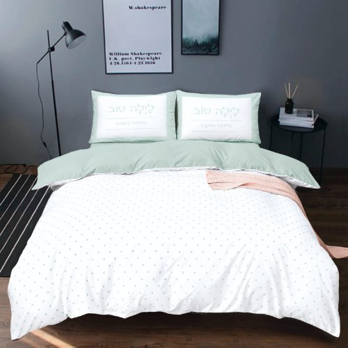 סט מצעים למיטת קווין 180/200 דגם חלומות - 1205