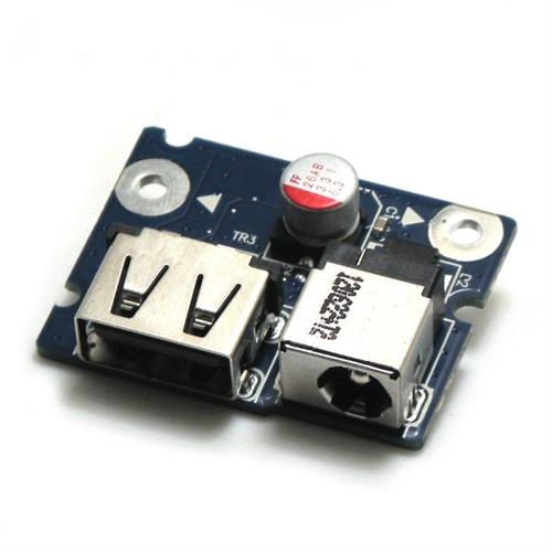 כרטיס שקע טעינה למחשב נייד לנובו G480 DC-IN Connector Power Jack USB Port Board