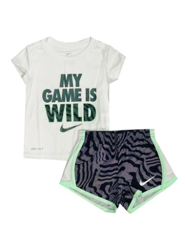 חליפת שורט NIKE DRY FIT שילוב זברה 1-7