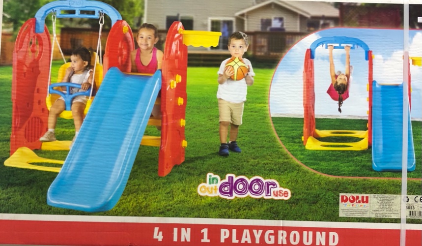 מתקן משחקים 4 ב 1