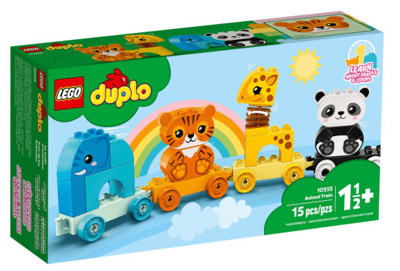 לגו דופלו רכבת חיות