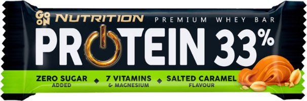 חטיפי חלבון פרוטאין 33,  מארז 10 יחידות |  GO ON PROTEIN 33 Protein Bar