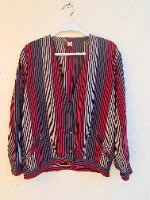 עליונית פסים בעיצוב גאומטרי גאוני L/XL