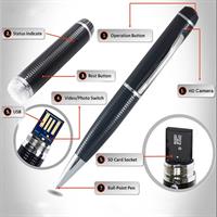 עט מצלמה נסתרת - איכות HD