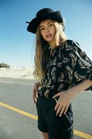 חולצת אריאנה פרחוני