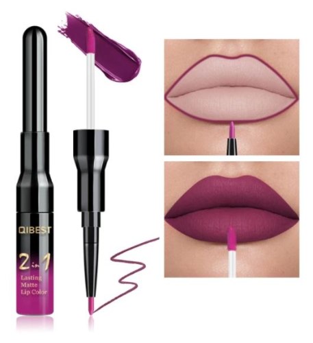 ערכת שפתונים כפולים 2 ב-1