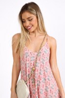 שמלת ויסקוזה אמי ורודה