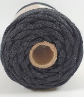 חוט מקרמה סינגל סטרינג 5 מ"מ 90 מ' - שחור