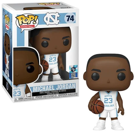 פופ מייקל ג'ורדן חולצה לבנה 74