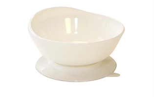 קערית לאכילה עם דופן גבוהה