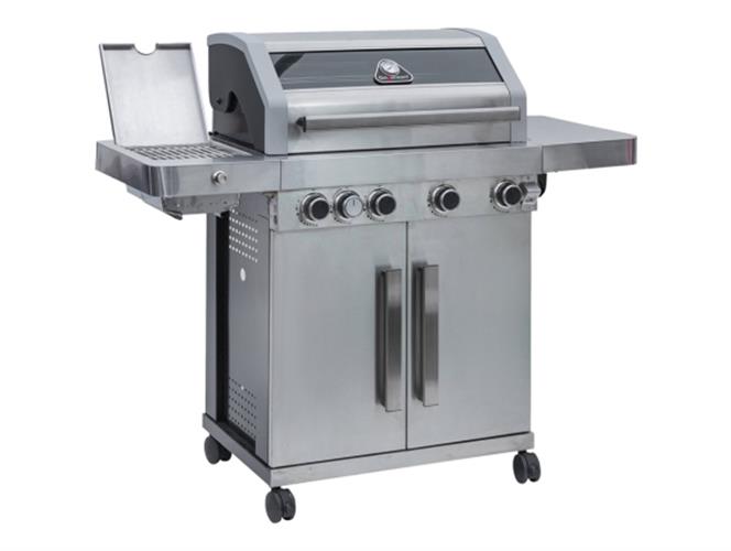 גריל גז משולב פחמים GS- Gourmet 4B +כירה