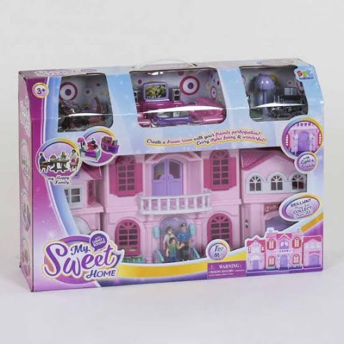 בית בובות קטן ורוד