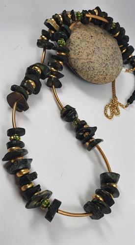 שרשרת DOART - לבה שחור זהב