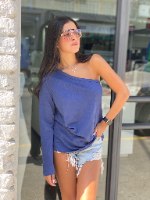 טישרט כתף אחת סלאב