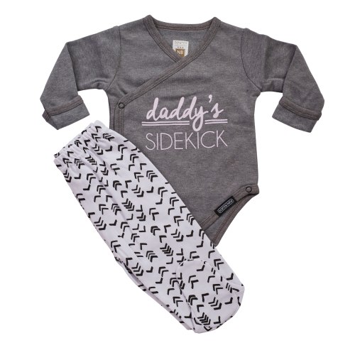 חליפת חזייה שחקן משנה של אבא אפור כהה