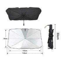 מגן שמש לרכב - דגם מטרייה
