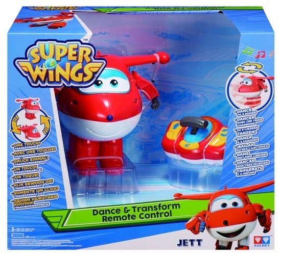 בובת טרנספורמר עם שלט- ג׳ט