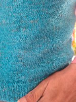 אפודת טורקיז נהדרת מידה S/M